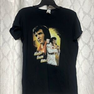 Aloha from Hawaii Graphic T-Shirt - Black